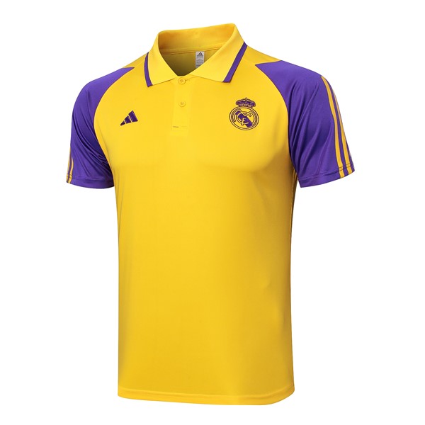 Polo Real Madrid 2024-25 Amarillo Purpura